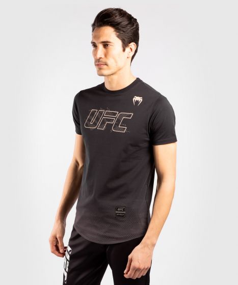UFC Venum Authentic Fight Week T-shirt met korte mouwen voor heren - Zwart