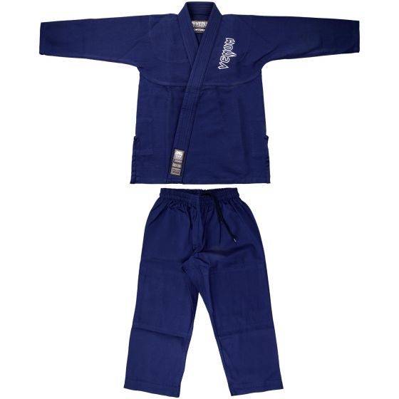 Kimono JJB enfant Venum Contender + Ceinture blanche offerte - Bleu marine