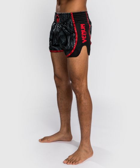 Venum Phantom Muay Thai Shorts - Black/Red