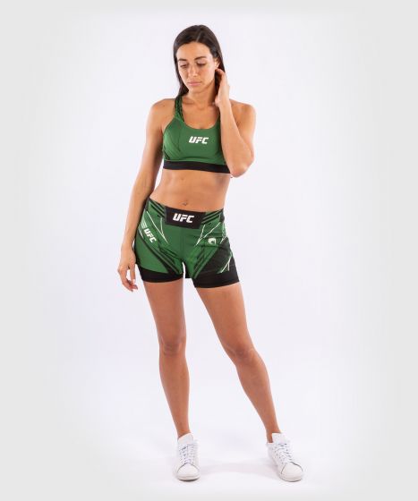 UFC Venum Authentic Fight Night Women's Shorts - Short Fit - Green