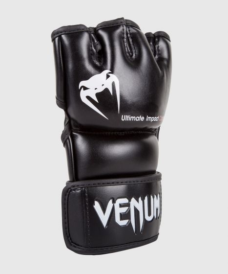 Venum Impact MMA Handschuhe - Skintex-Leder - Schwarz