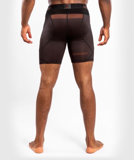 Pantalones cortos Vale Tudo Venum No Gi 3.0 - Negro/Marrón