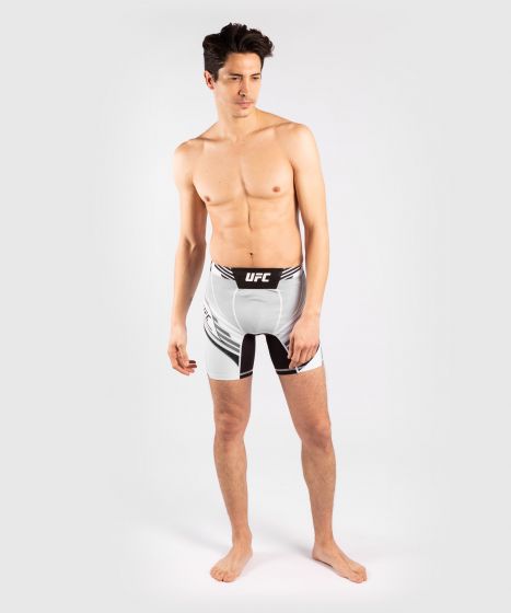 UFC Venum Authentic Fight Night Men's Vale Tudo Shorts - Short Fit - White