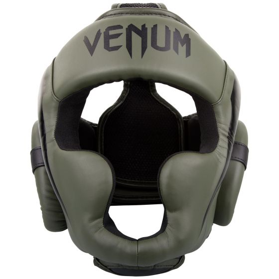 Venum Elite Kopfschutz-Khaki/Schwarz