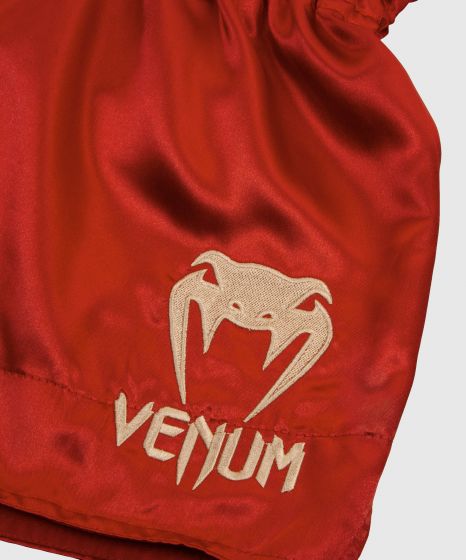 Venum Muay Thai Shorts Classic - Bordeaux/Gold