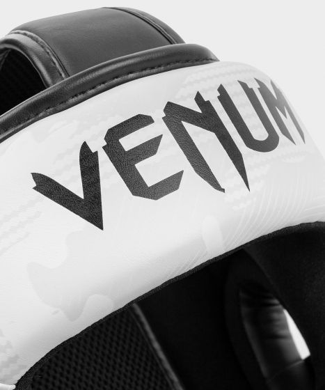 Venum Elite Boxing Headgear - White/Camo