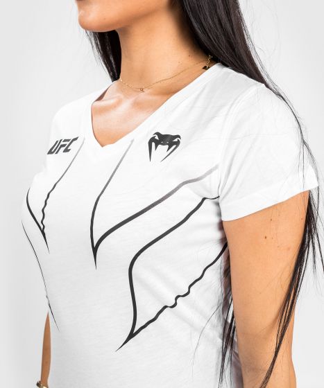 Camiseta de mujer UFC Venum Fight Night 2.0 Replica - Blanco