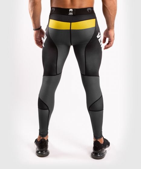 Pantalon de compression Venum ONE FC Impact - Gris/Jaune