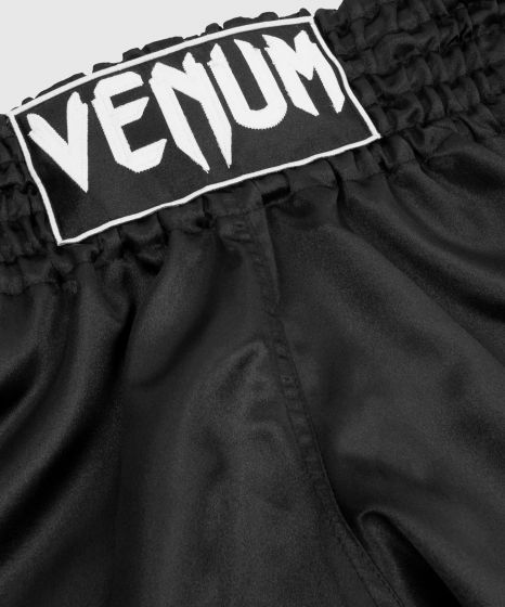Venum Classic Muay Thai Short - Black/White