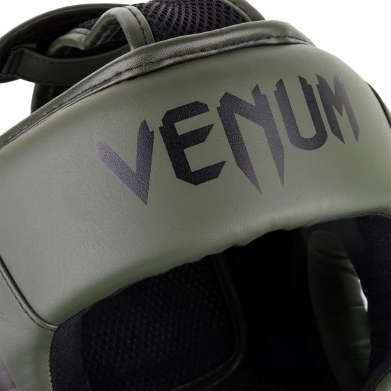 Venum Elite hoofdbeschermer - Khaki/Zwart