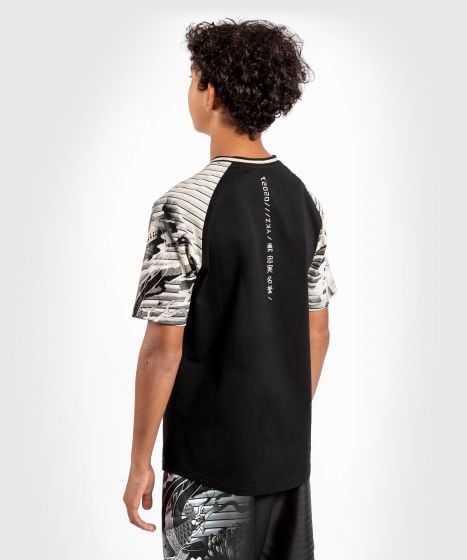 Venum YKZ21 T-Shirt - für Kinder - Schwarz/Weiß