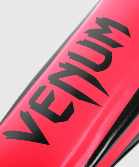 Venum Elite Standup Scheenbeschermers - Oranje/zwart - Roze