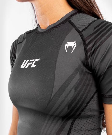 UFC Venum Authentic Fight Night Women's Rashguard - Black
