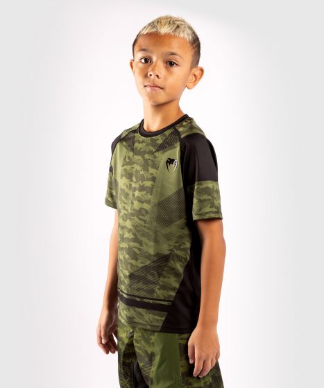 T-shirt Dry-Tech Venum Trooper voor kinderen - Boscamouflage/Zwart