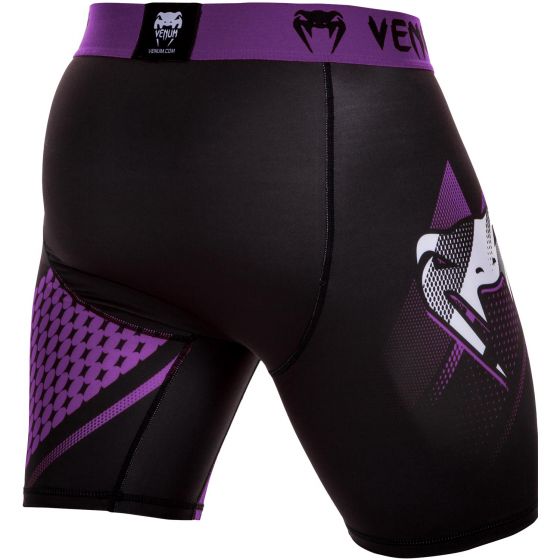 Short de compression Venum Rapid - Noir/Violet