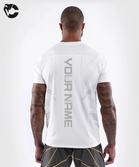 T-shirt Technique Homme Personnalisé UFC Venum Authentic Fight Night - Blanc