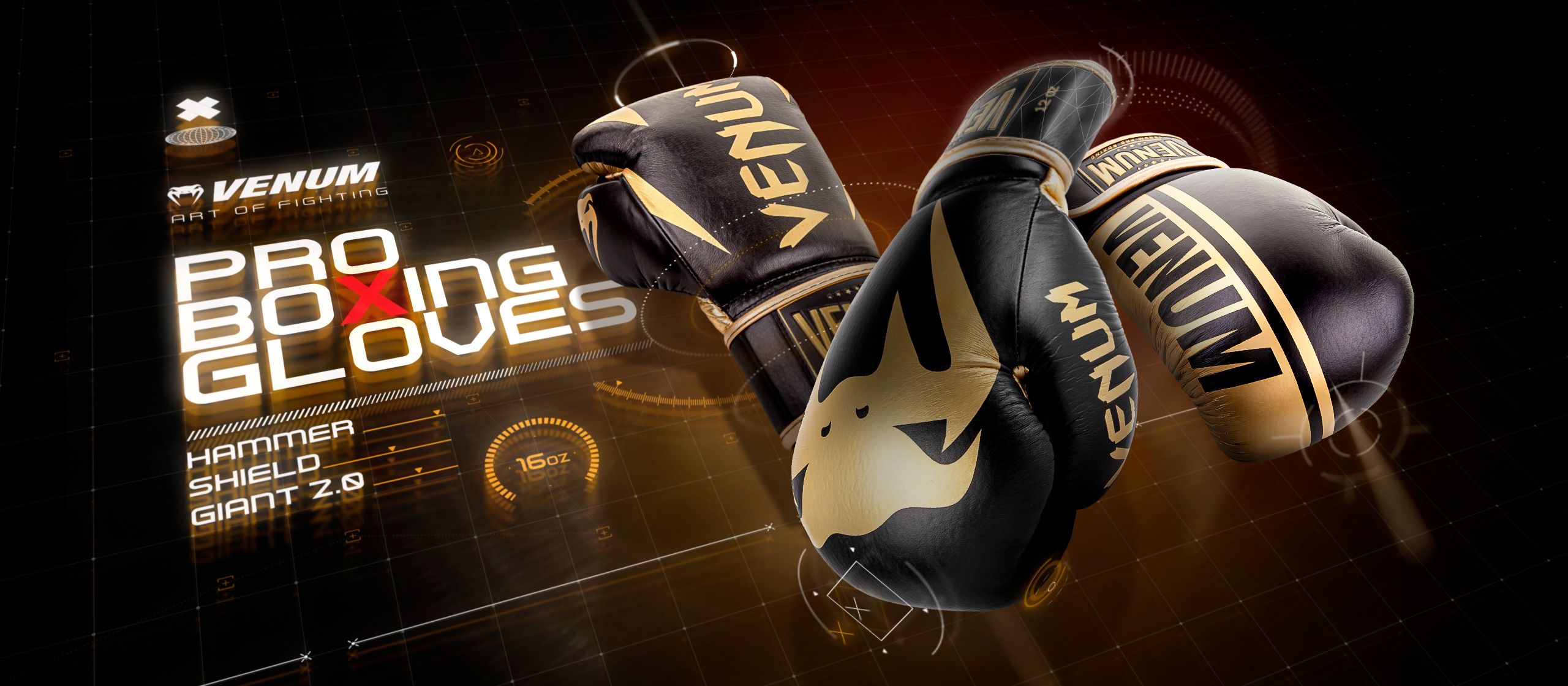 Venum Pro Boxing Gloves - Venum.com España